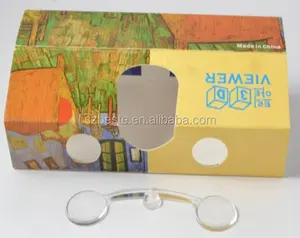 جديد! عارض استريو ثلاثي الأبعاد من الورق ، نظارات ثلاثية الأبعاد رخيصة السعر بالصين