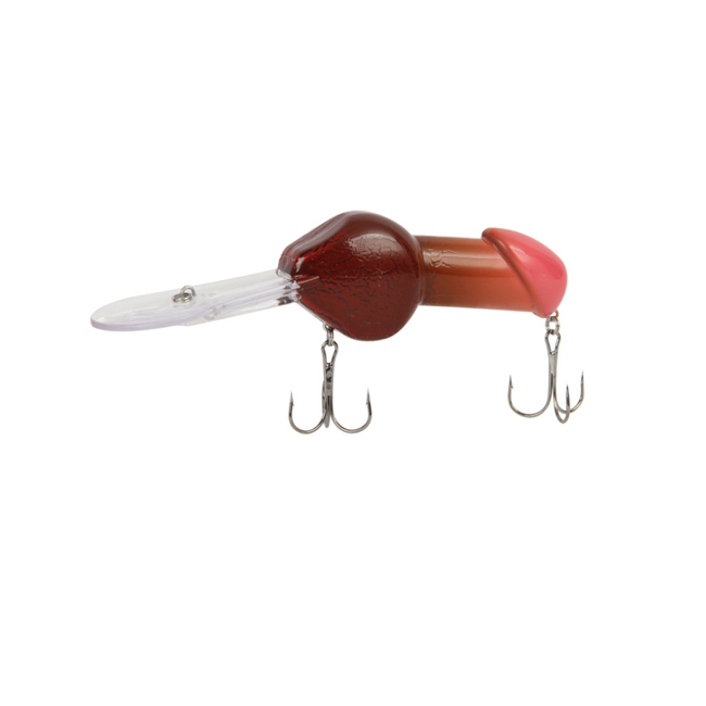 dick fishing lure AOHRO Personality 3.3in/1oz Crankbait Lure Tackle Bass Fishing (A# 1PCS) : Sports & Outdoors reflective finish and attractive colors Deadly Dick Reflective Lure |