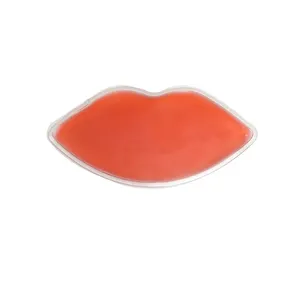 Reusable Lip Shaped Hot & Cold Pack for Beauty Care