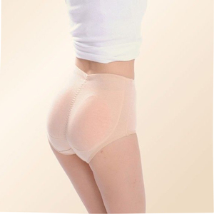 Culotte rembourrée <span class=keywords><strong>pour</strong></span> femmes Faux lifting des fesses avec coussinets en silicone Rehausseur de hanches et de fesses amovibles - Product Image 1