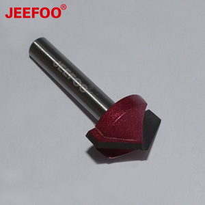 6*22*120degree v forma frese, punte del <span class=keywords><strong>router</strong></span> di <span class=keywords><strong>cnc</strong></span>, strumenti di incisione in legno su 3d intaglia macchina di taglio - Product Image 3