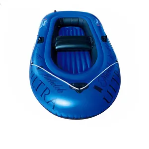 4 व्यक्ति परमवीर चक्र सामग्री पतवार फ्लैट नीचे हवा बिक्री के लिए नाव Inflatable मछली पकड़ने की नाव