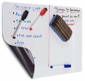 12 X 8 Inches Magnetic Dry Erase <strong>Kitchen</strong> Fridge Shopping List Custom Office <strong>Notice</strong> Dry Erase Magnetic White <strong>Board</strong> - Product Image 2