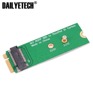 M.2 NGFF <span class=keywords><strong>SATA</strong></span> 30mm 42mm <span class=keywords><strong>SSD</strong></span> vers ThinkPad x1 adaptateur carbone 26 broches - Product Image 1
