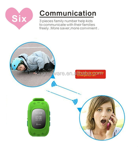 Q50 inteligente niños del reloj del gps, GPS GSM GPRS LBS ubicación relojes inteligentes para android y IOS - Product Image 5