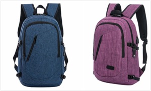 Zaino da College, Borsa a <span class=keywords><strong>Tracolla</strong></span> per Scuola, Zaino da Viaggio per Uomini e Ragazzi - Product Image 6