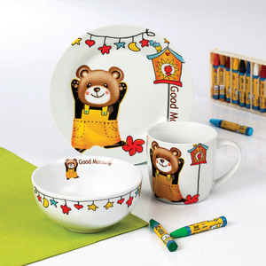 <span class=keywords><strong>Vajilla</strong></span> <span class=keywords><strong>de</strong></span> <span class=keywords><strong>porcelana</strong></span> <span class=keywords><strong>de</strong></span> cerámica, Juego <span class=keywords><strong>de</strong></span> 3 piezas <span class=keywords><strong>de</strong></span> <span class=keywords><strong>vajilla</strong></span> <span class=keywords><strong>de</strong></span> Navidad para el hogar - Product Image 5