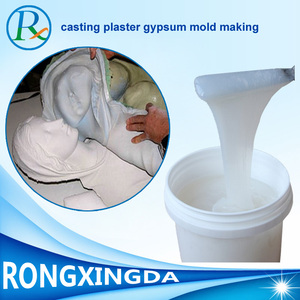 RTV-2 Moules En Caoutchouc De Silicone, liquide RTV De Silicium Pour La Fabrication De Moules de béton, statue, jouets, <span class=keywords><strong>pierre</strong></span> - Product Image 1