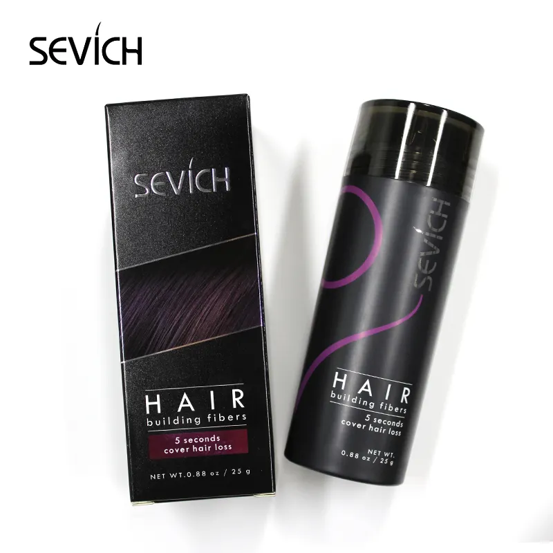 OEM Private Label Keratin / Cotton Hair Building Fibers With For Hair Growth Treatment