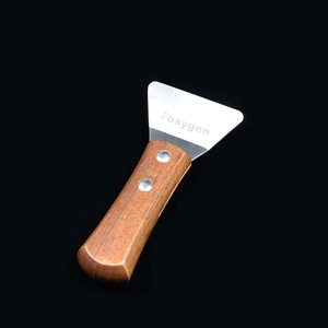 Spatule en acier inoxydable avec manche en bois pour plafonds tendus <span class=keywords><strong>de</strong></span> la marque Foxygen, en <span class=keywords><strong>PVC</strong></span> extensible - Product Image 2