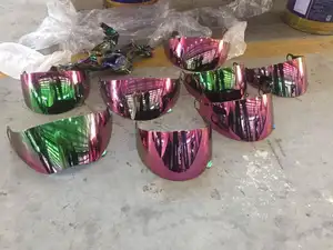 CCZK-EW Plastic Vacuum Coating Machine For Rainbow Color Helmet Visors