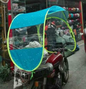 Produtos chineses de qualidade motor da bicicleta guarda-chuva de plástico à prova d' água