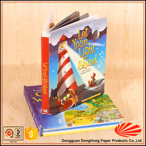 Oferta de la fábrica tapa dura hechos a mano venta de libros para los niños llenos de Color - Product Image 1