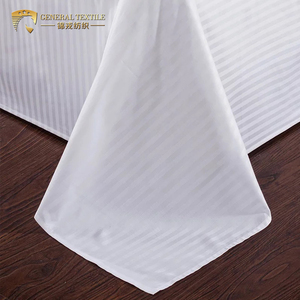 Bán Buôn Khách Sạn Linen Hotel Bedding Set 300 Chủ Đề Đếm Sọc Ga Trải Giường - Product Image 4