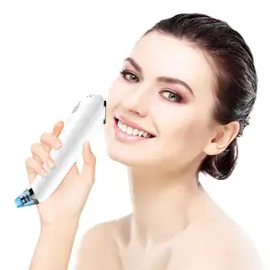 Facial Hot Cold Compress Electrical Face Massager Blackhead Suction Device