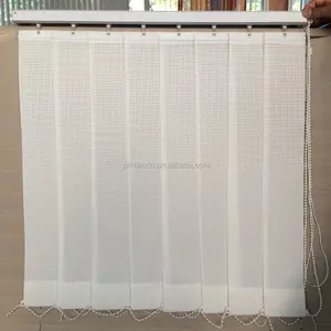 Kain Warna Putih Tirai Vertikal/Tirai Jendela Murah/Tirai Buta Vertikal
