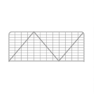 Metal Livestock Galvanized <strong>10</strong> <strong>ft</strong> Farm <strong>Gate</strong>