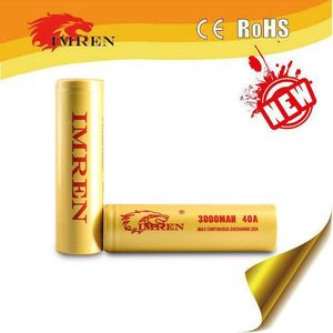 Imren 18650 3000 مللي أمبير 20a/40a 40a بطارية 3.7 فولت النارية e-السجائر lcr 18650 ليثيوم أيون - Product Image 4