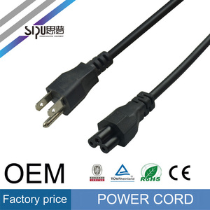 SIPU alta calidad EE.UU. Estándar <span class=keywords><strong>125</strong></span> v 3 pines de alimentación de <span class=keywords><strong>ca</strong></span> enchufe de ee.uu. - Product Image 1
