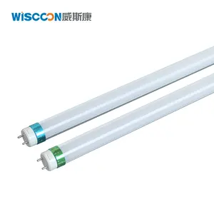 Wiscoon TUV証明書高品質高輝度フリッカーフリーLED T5 T6 T8チューブライト10-25ワット2-5フィート長OEMソーラーチューブライト