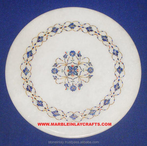Beautiful Marble Inlay Plate For Gift And Decoration - Product Image 1