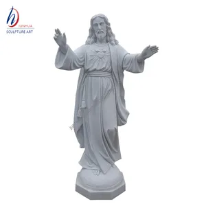 高品质真人大小天主教宗教雕像大理石耶稣雕像雕塑