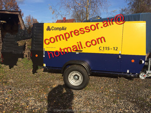 Compair C115-12 Portable Compressor. Designed for the Toughest Site Conditions - Product Image 6