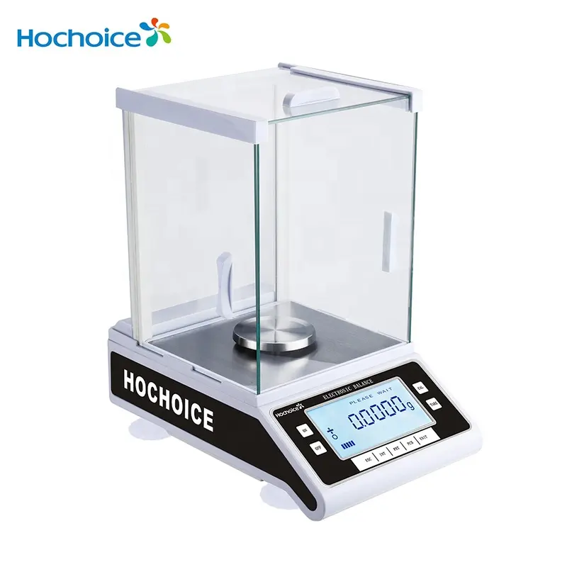 Hochoice 0.0001g 0.1mg 1mg sensitive precision digital analytical lab weighing scale in grams for science laboratory