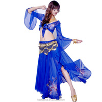 Costume de danse du ventre arabe femmes danse chemisier jupe costume Performance porter