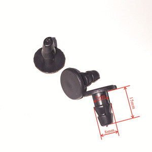 Sujetadores Universales para Asientos de Camión, Abrazaderas de Plástico, Hebillas de Presión Mixtas, Clips de Remache de Acción Rápida, Tiras de Sellado de Goma, Molduras GB - Product Image 2