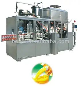 Juice Gable Top Cartons Filling Packing Machine