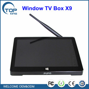 X9 Quad Core PIPO Smart TV BOX Dual OS Win10/Ventana 10 + Android 4.4 Intel Z3736F Quad Core 2 GB - Product Image 1