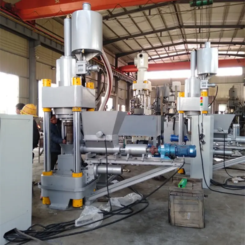 Hiệu Suất Tuyệt Vời Phế Liệu Kim Loại Chips Briquetting Press Baling Máy Tự Động