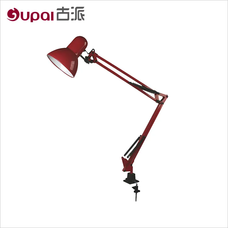 wholesale portable Flexible night reading study table clip clamp led desk lamp for reading