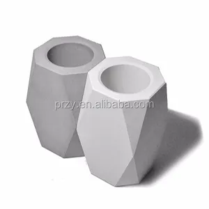 Flower pot Silicone Vase mold cement pen holder mould Concrete container