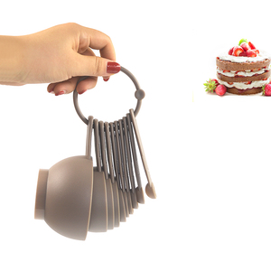 Répertoire du fabricant outils <span class=keywords><strong>de</strong></span> mesure <span class=keywords><strong>de</strong></span> <span class=keywords><strong>cuisine</strong></span> sans BPA ensemble <span class=keywords><strong>de</strong></span> tasses et cuillères à mesurer en PP 10 pièces - Product Image 4