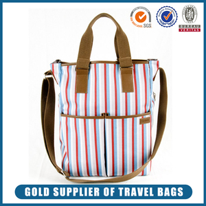 Chine fournisseur pas cher <span class=keywords><strong>maman</strong></span> Pliable designer toile bébé voyage couche sac d'épaule sacs à main - Product Image 3