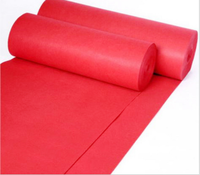 Tapis rouge personnalisé, tissu non tissé pour salon, célébration