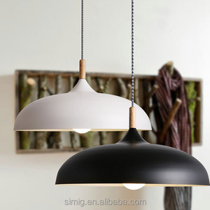 SIMIG <span class=keywords><strong>paralume</strong></span> in alluminio Vintage <span class=keywords><strong>lampadario</strong></span> <span class=keywords><strong>con</strong></span> lampadina E27 a buon mercato lampada a sospensione per la cucina - Product Image 2