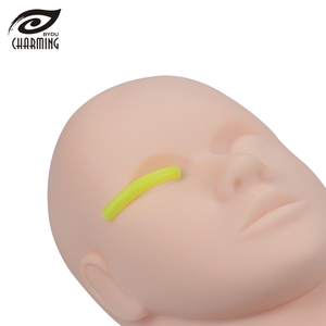 Tongkat silikon warna-warni 6 pasang/kantong, alat angkat bulu mata, bantalan Gel pengeriting bulu mata, bantalan pelindung 6 pasang/kantong daur ulang 6 ukuran, S/M /L - Product Image 5