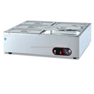 ตู้อุ่นอาหารแบบใช้แก๊สบนเคาน์เตอร์สแตนเลสสำหรับขาย - Product Image 4