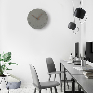 Orologio <span class=keywords><strong>da</strong></span> parete in <span class=keywords><strong>legno</strong></span> <span class=keywords><strong>da</strong></span> 12 pollici orologio elettronico al quarzo silenzioso per soggiorno per la decorazione domestica - Product Image 5
