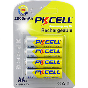 Lange Lebensdauer NIMH 1,2 v aa 2000 mAh Akku für Drahtlose Maus, Spielzeug - Product Image 5