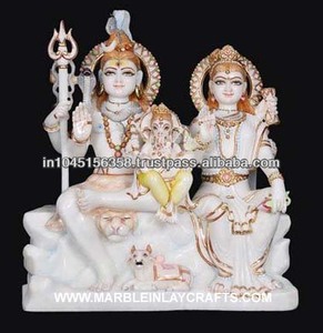Lord Beautiful Shiva Parivar Murties - Product Image 1