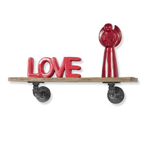 DIY mobilya dekor-vintage boru raf parantez/palto askılık portmanto/tuvalet kağıt rulo tutucu dövülebilir dökme demir iplik zemin flanş - Product Image 2