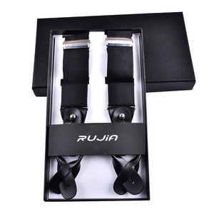 สายเอี๊ยมหนังแท้ผ้าไหมขายส่งสำหรับผู้ชาย - Product Image 2