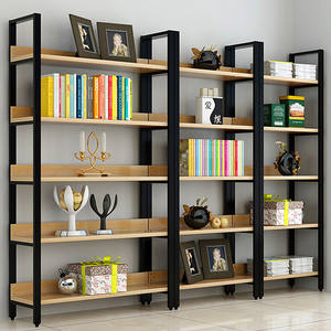 <span class=keywords><strong>Libreria</strong></span> Usata Moderna in Metallo con Divisori per Decorazione Biblioteca - Product Image 1