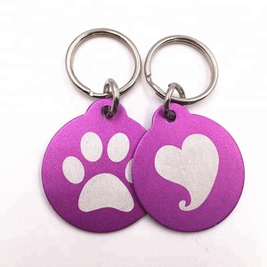 סין יצרן עגול anodized אלומיניום כלב שם תג - Product Image 2