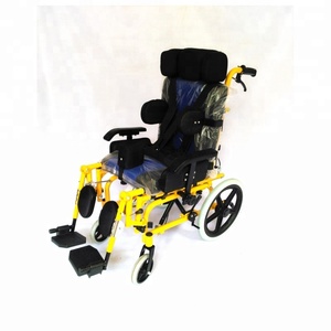 2018 atención médica aleación de aluminio plegable alto respaldo reclinable niños ruedas para la parálisis <span class=keywords><strong>cerebral</strong></span> - Product Image 1