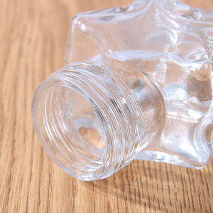 Bottiglie dei Desideri a Forma <span class=keywords><strong>di</strong></span> Stella e Cuore, Barattoli in Vetro con Tappo in Sughero - Product Image 4